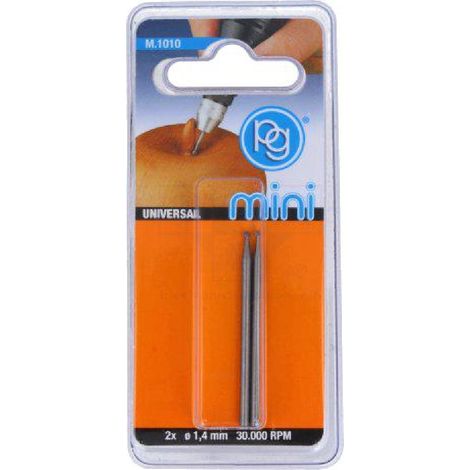 2x Pointes compatible avec graveur - Diametre 1.4mm - Diametre du mandrin 2.35mm - Ref 10