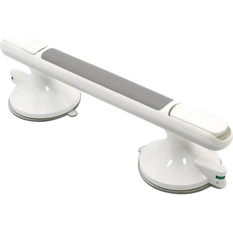 Shower Handle, 12 Inch Gufata Utubari hamwe nigikombe gikomeye cyo Kunywa Ibituba na Shitingi, Igikoresho cyo Kurinda Umutekano, Nta Kuringaniza Kuringaniza Ubwiherero (1/5)