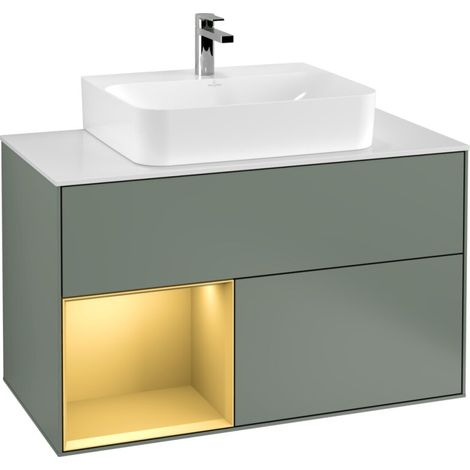 Villeroy & Boch G111HFGM Meuble sous lavabo Finion G11 (1/2)