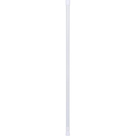 Tringle télescopique extensible pour rideau de douche, fenêtre ou salle de bain, barre à ressort ajustable 105-190 cm (1/5)