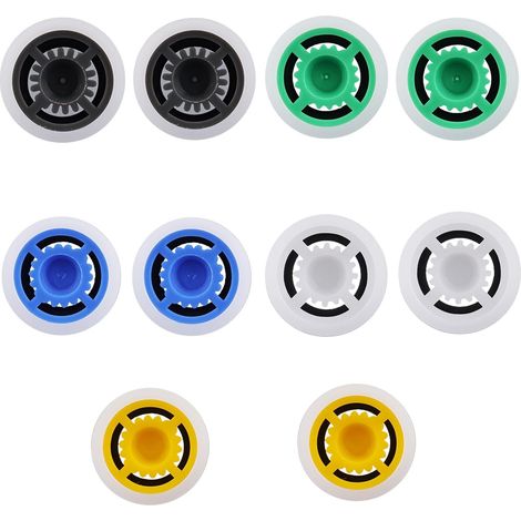20pcs Réducteurs Débit Douche, GPM 1.5/1.8/2.0/2.5/3.0 Adaptateurs Robinet Économiseur d’Eau Limiteur Débit Douche Réducteur Pression d’Eau Lot pour Salle Bain Toilette Cuisine (Multicolore) (1/5)