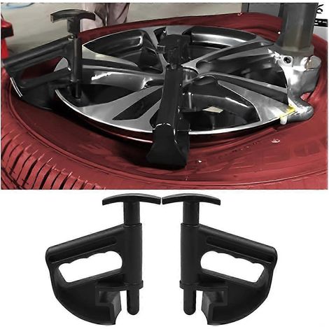 Pince universelle pour jantes (2 pièces), pince à talon de pneu automobile, outil de démontage de pneus, outil pour centrer les pneus, outil de démontage de moyeu de roue (1/5)