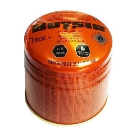 butsir cartucho butano perforacion 190 gr+valv.lim.fuga carb0005 (1/6)