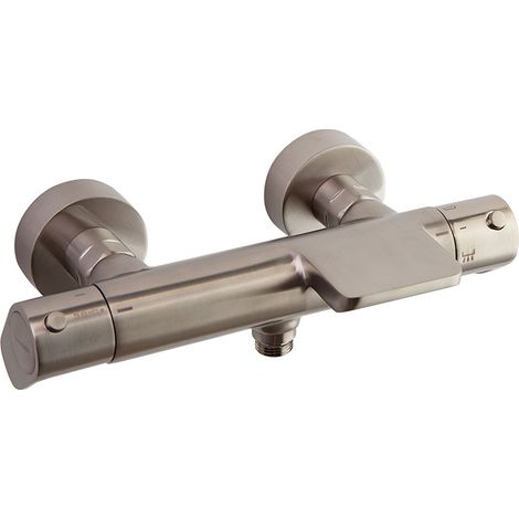 Mitigeur thermostatique bain-douche ALEXIA Nickel Brossé - 363901SNC (1/2)
