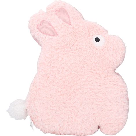 Lapin en peluche douce, coussin décoratif moelleux pour canapé, fenêtre de baie, chambre, bureau (1/5)