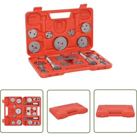 The Living Store 18-tlg. Bremskolbenrücksteller Set - Bremskolbenrücksetzer - Bremszange - Autowerkzeug - Werkstattbedarf - Autoreparatur (1/5)
