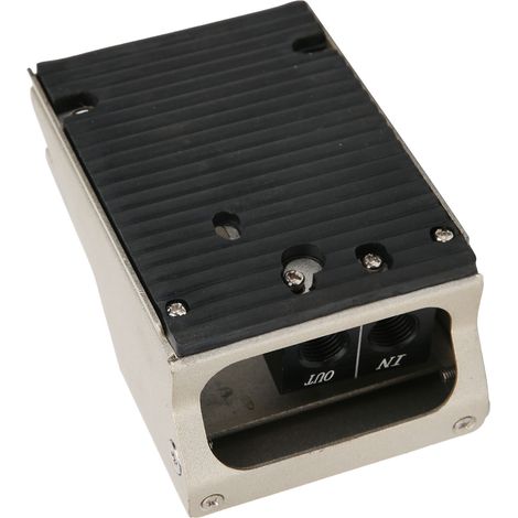 Fußpedalschalter 3-Wege 2-Positionen Gewinde Pneumatik Pedalventil aus legiertem Stahl FV320 (1/5)