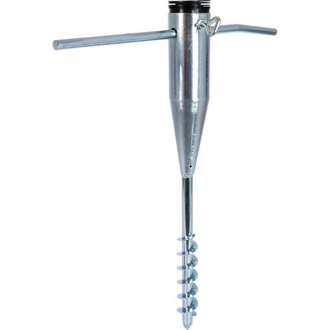 Support parasol en acier galvanisé – Compatible tubes 25-55mm – Installation facile au sol – Résistant aux intempéries – Poids léger 1,36kg – Redcliffs (1/5)