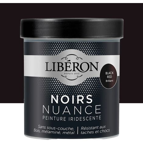Peinture LIBÉRON Noirs Nuance Black Red brillant 0,5 L (1/4)