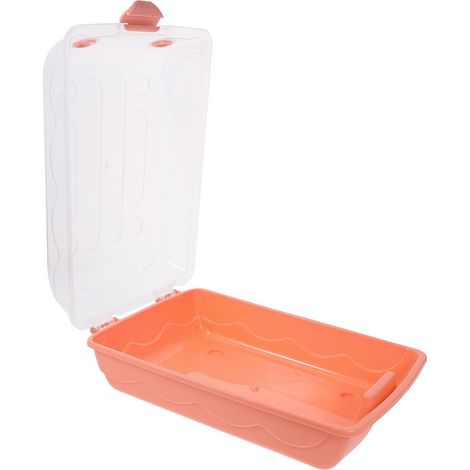 Caja de zapatos transparente apilable, almacenamiento práctico con tapa, organizador de zapatillas para mantener el espacio ordenado. (1/5)