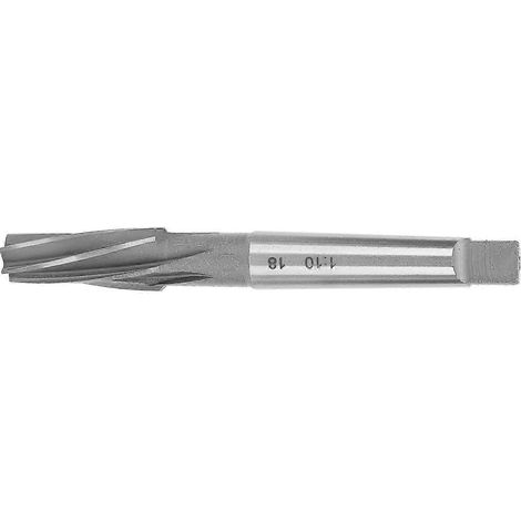 Alésoir de rechange pour machine, queue conique, outils de coupe hélicoïdaux en acier rapide, échelle 1:10 (1/4)