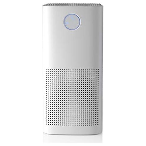 Purificador de aire con filtro HEPA, luz ultravioleta, ionizador, cobertura de 90 m²