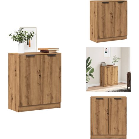 Sideboard Artisan-Eiche 60x30x70 cm Holzwerkstoff - Sideboard - Sideboards - Buffetschrank - Schrank (1/5)