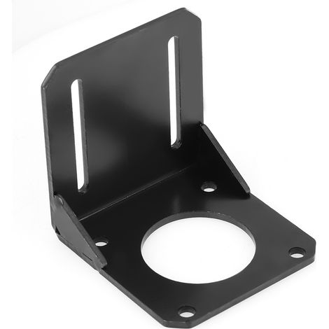 Montagehalterung aus schwarzem Edelstahl (1 Stück) für 57-Zoll-NEMA23-Schrittmotor. (1/5)