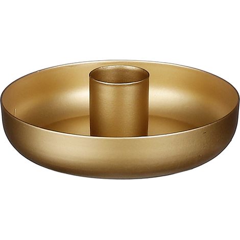 Mica Coast Kerzenständer gold Eisen 2 x Ø 9 cm Kerzenhalter