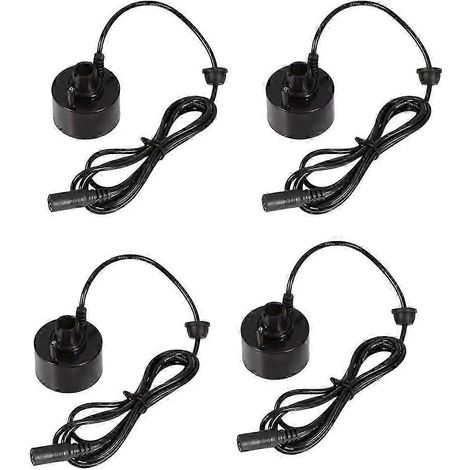 4 mini atomiseurs ultrasoniques (400 ml/heure chacun) pour fontaines, bassins et humidificateurs d'air (1/5)