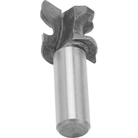 Nutfräser für Holzbearbeitung, 1/2-Zoll-Schaft, 2 Schneiden, Nagelnutfräser, Wolframlegierung, 1/2 x 25,4 mm (1/5)