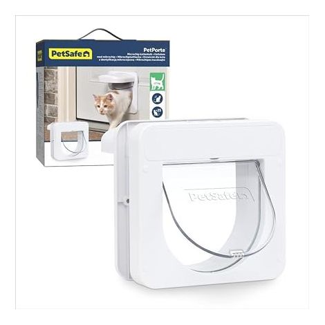 Cat Flap with Door Key for Cats up to 7 kg (1/4)