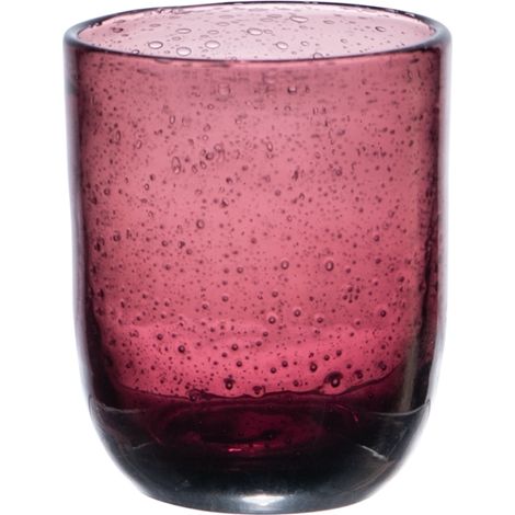 Table Passion - Gobelet 35 cl artisan bullé violet (lot de 6)
