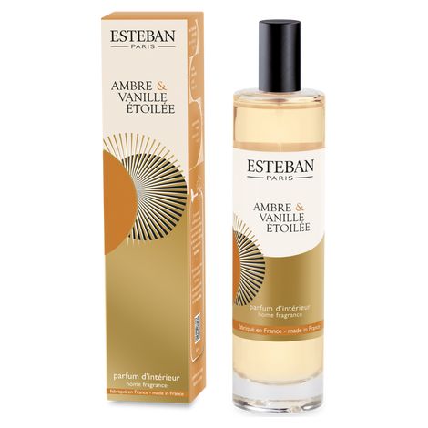 Spray per ambienti Ambra e Vaniglia Stellare 75 ml Esteban-Paris