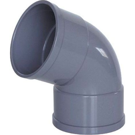 Codo 67º Hembra Hembra PVC Evacuación Crearplast Medidas Accesorios Fontanería: 50.67º