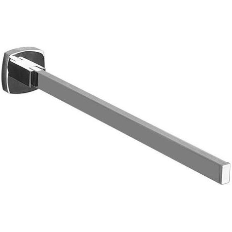 Porte-serviettes mural pour salle de bain, porte-serviettes FLITI en acier inoxydable poli (1/4)