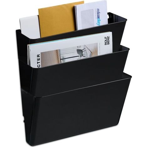 Newspaper holder wall set of 3 (1/5)