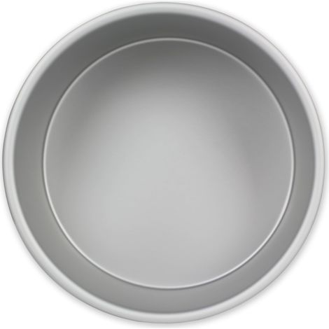 PME RND104 Teglia Professionale, Alluminio, Argento, 25.4 cm (1/4)