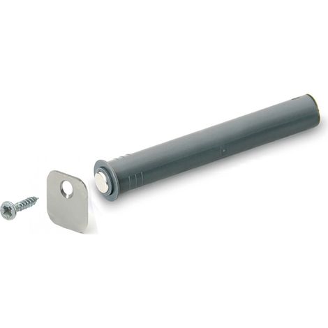 Druckschnäpper mit Magnet Anthrazit 75 x 40 mm - pro Stück