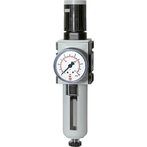 Riegler Filterregler »FUTURA«, PC, SK, Mano, BG 4, G 3/4, 0,1-2 bar, HA (1/4)