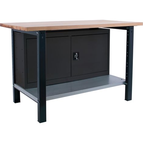 Banco da lavoro simon rack antracite 1500x750 mm