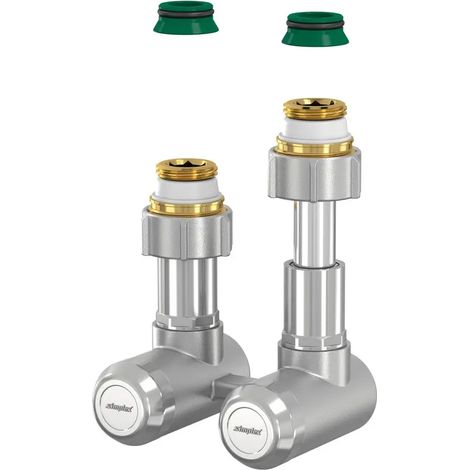 Flamco Bloque de conexión MULTIGRIP angular telescópico EVT G3/4i x 15 MS vern. con niple, cono, F13444