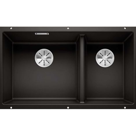 Blanco Subline 430/270 - Silgranitspüle, 76x46 cm, Schwarz 525991 (1/2)