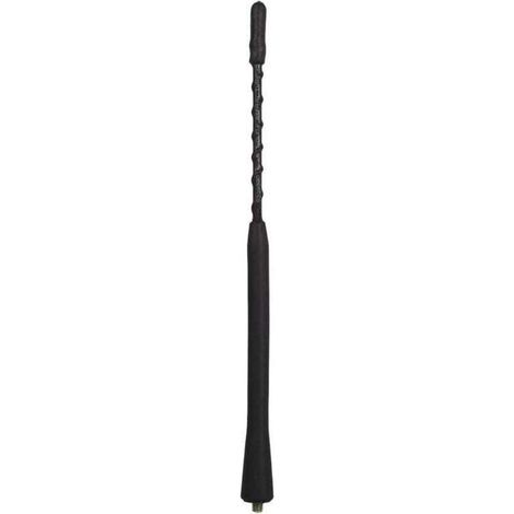 Antenna General Motors - Amplificatore AM - 9 pollici - 22 cm - Filettatura M5 - Nera (1/4)