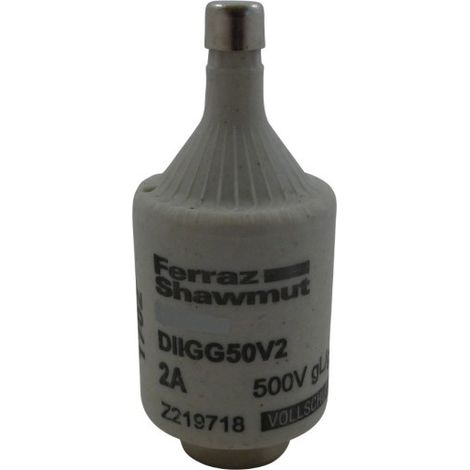 MERSEN D FUSIBLE DIIGG50 V2 D II, 2 A ROSE D FUSIBLE 4086500000012 Z219718
