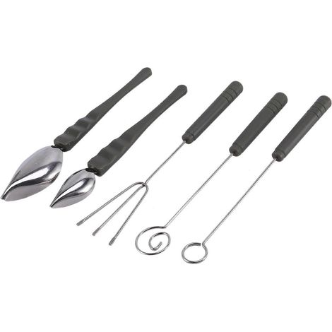 Drawing décoration cuillère lot bonbon Dipping s chocolat fourchette cuillères Chef Art pour Decorative assiettes (1/5)