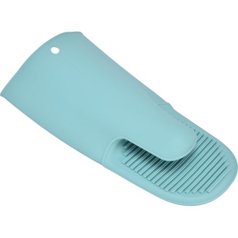 Gants isolants en silicone épais et antidérapants pour four, micro-ondes et barbecue, vert nordique (1/5)