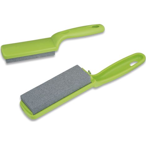Piedra de afilar Con Mango ABS Top Cutlery, colores surtidos, tamaño de 10 x 3,5 cm