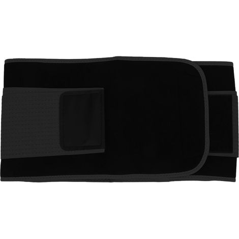 Ceinture de maintien respirante en maille pour exercices, taille ajustable, protection lombaire, noire, taille S (1/5)