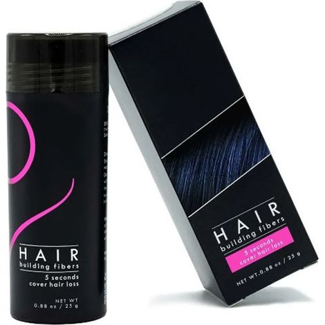 Cheveux Fibres Coiffantes Épaississantes Instantanées, Formule Végétale Invisible, Poudre Capillaire à Fixation Électrostatique, 25g (1/5)