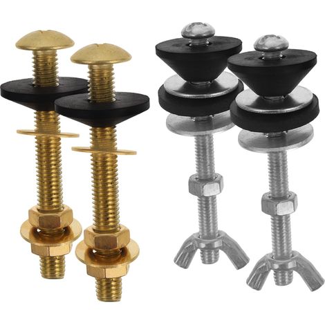 Kit de 4 Boulons pour Réservoir Wc, Étanche (1/5)