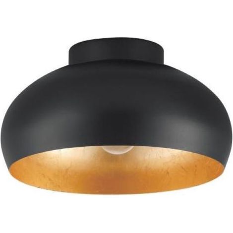 Deckenleuchte eglo mogano2 e27 1x40w schwarz gold-900554 (1/3)