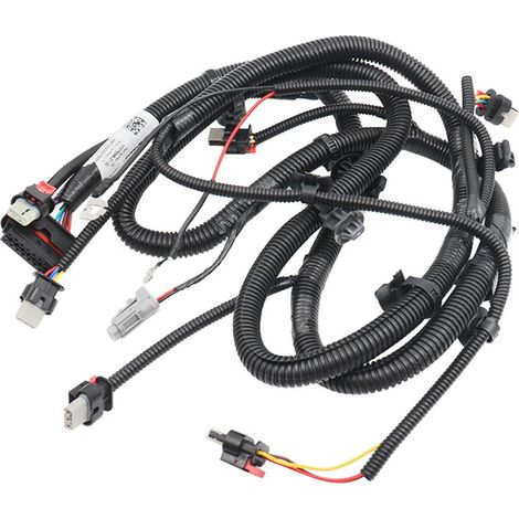 Compatible avec 1067958-01-G 1067958-00-F 1067958-01-E Accessoires de faisceau de câblage pour pare-chocs avant (1/3)
