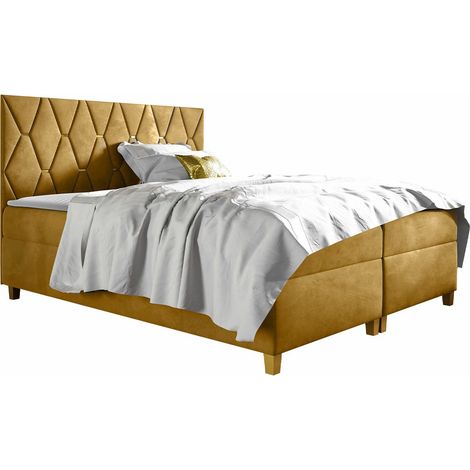 Cama continental Nemus, Fresh 37, Continental, Doble, 180x200, Tapiz, Somieres, 180x208x110cm (1/5)