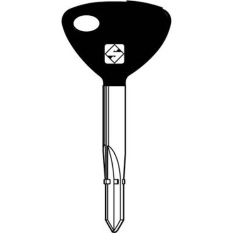Chiave a croce yale xy1p silca ottone nichelato (5 pezzi) Silca