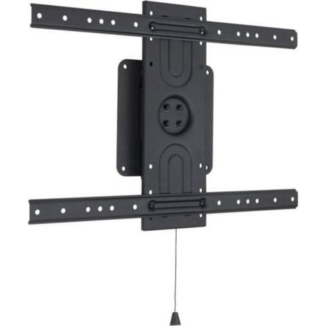 Unterstützungswand - TOOQ - LP3780F-R - Schwarzes Metall - TV 37"-80" - Rotierbar 360° - VESA 600x400