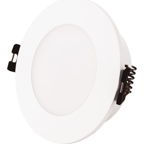 Aro rond encastré Mirtur GU10 IP56 Blanc