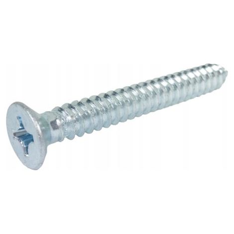 Tornillo para chapa metálica, cabeza avellanada, 2,9 x 13 OC, ISO7050, 2000 unidades. (1/5)