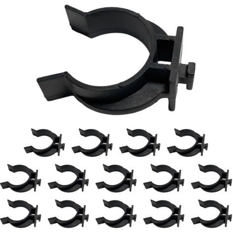 20Pcs Clips Plinthe Cuisine, Attache Plinthe Cuisine, Plastique Clips pour Plinthe, Clip pour Pieds de Plastique et Aluminium, Support de Plinthe de Salle de Bain pour Pieds de Cuisine (1/5)