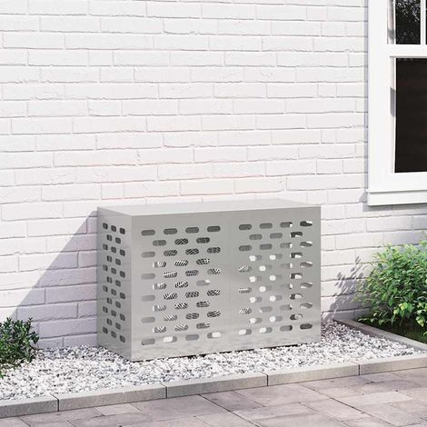 vidaXL Housse de climatiseur Argenté 90 x 40 x 60 cm (1/5)